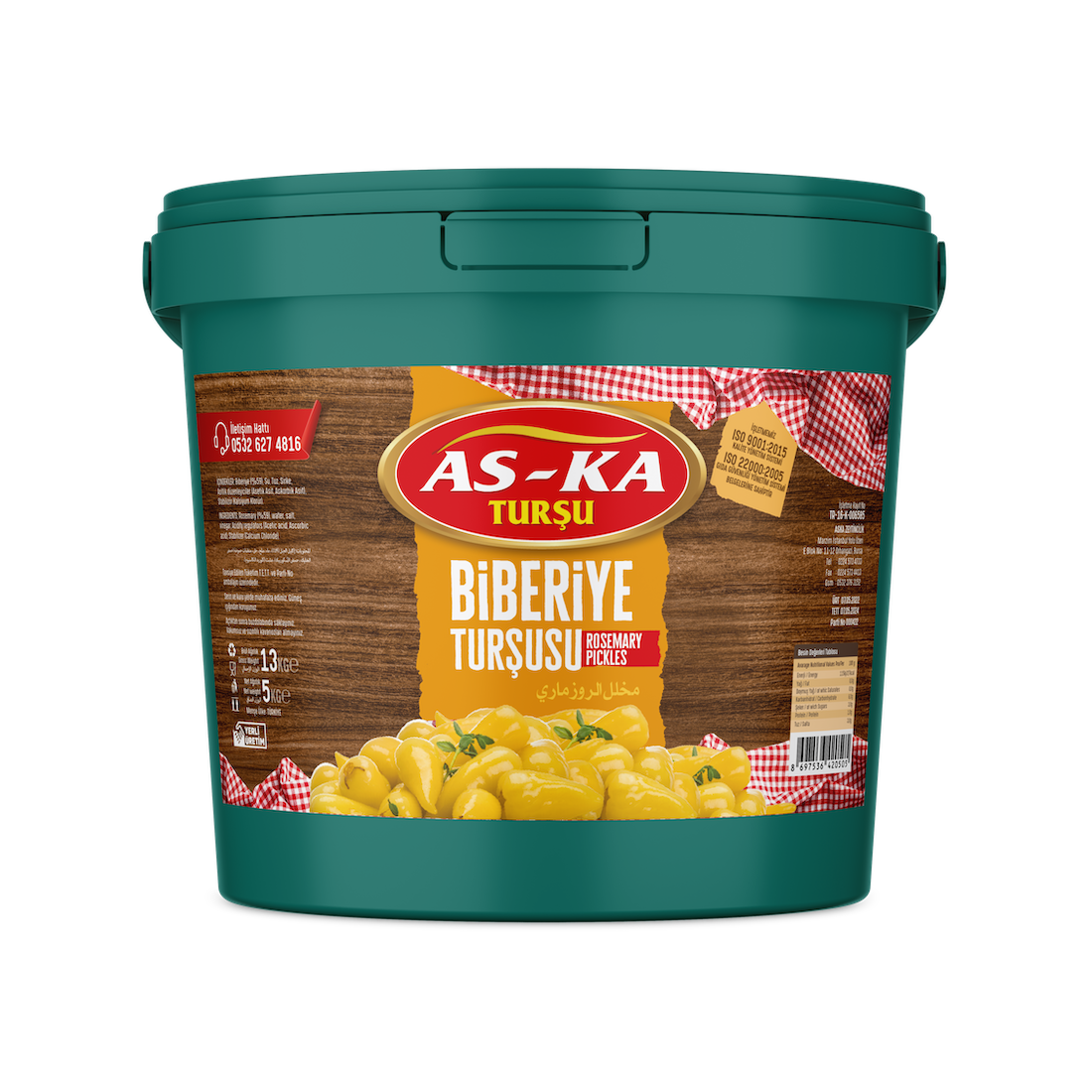 Biberiye Turşusu 13kg