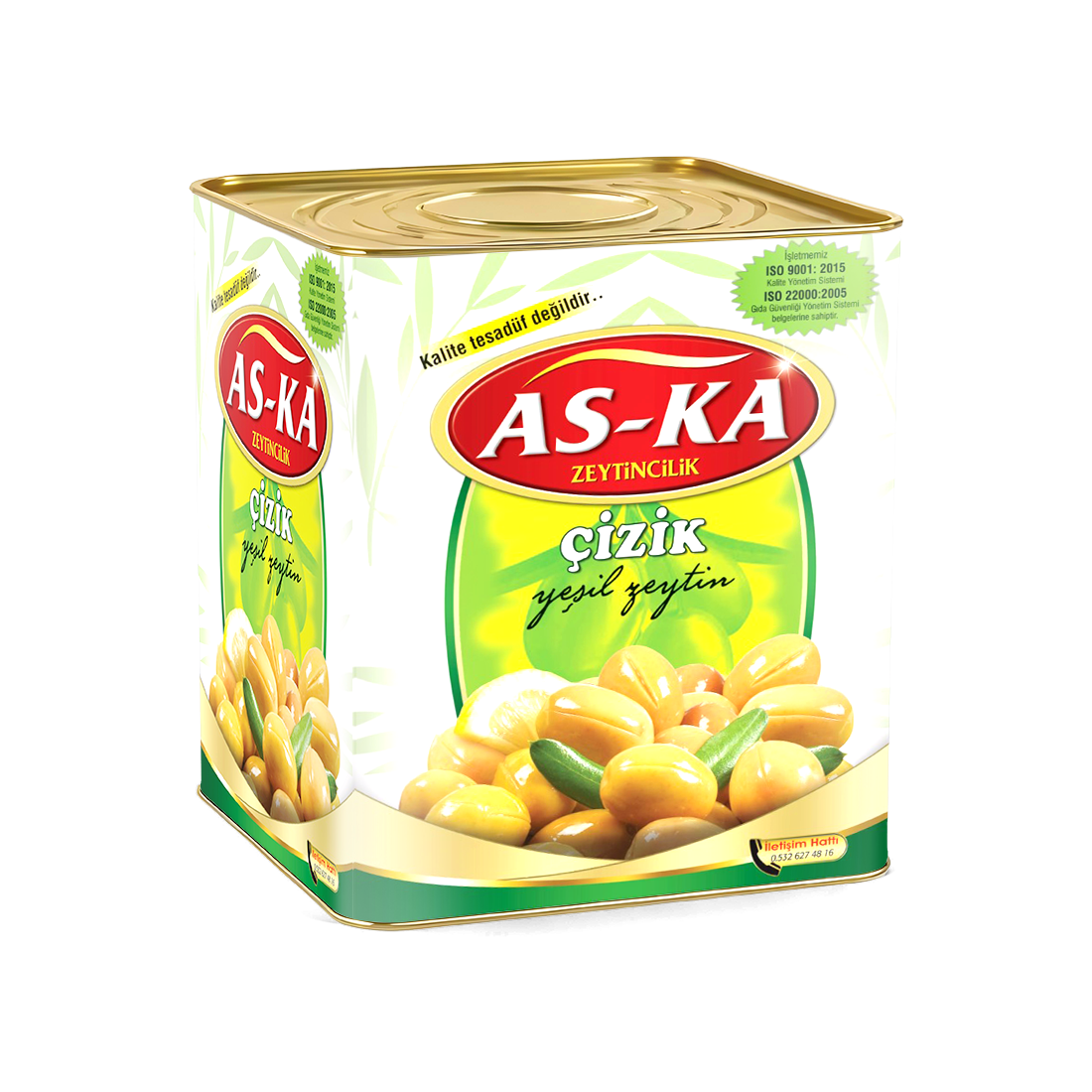 Çizik Yeşil Zeytin - 10kg