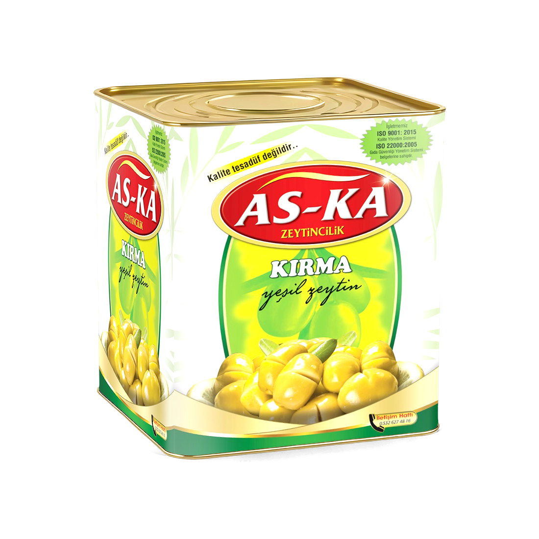 Kırma Yeşil Zeytin - 10kg