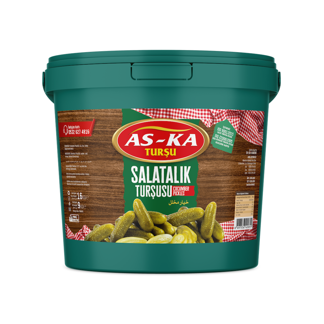 Salatalık Turşusu 16kg